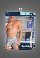 LeBrian Cotton 2-in-1 Boxer Briefs