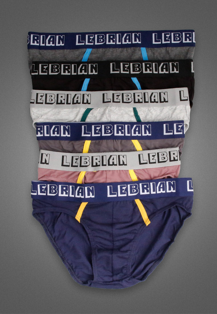 LeBrian Cotton 3-in-1 Men's Briefs