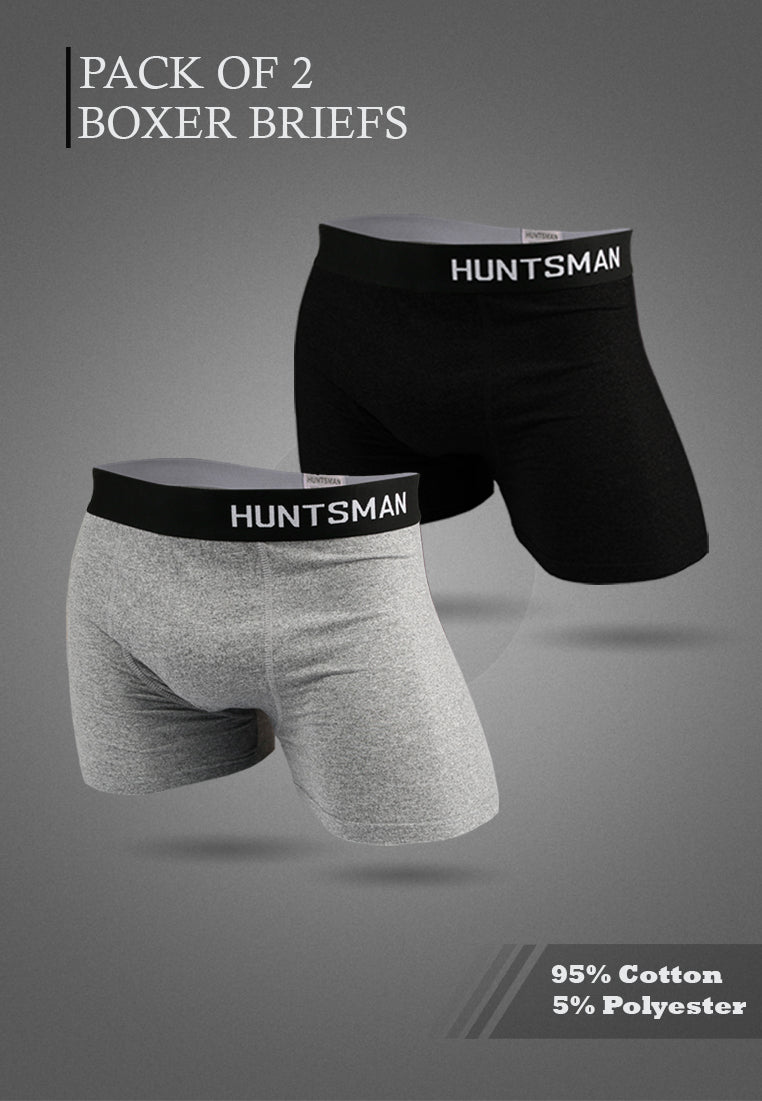 LeBrian Cotton 2-in-1 Boxer Briefs