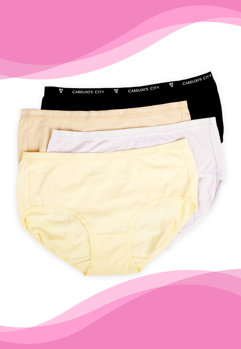 Ladies Hipster Cotton Waist Panty | Dozen