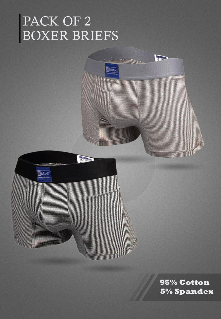 LeBrian Cotton 2-in-1 Boxer Briefs