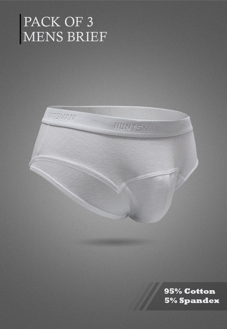 Huntsman Cotton 3-in-1 Men's Briefs