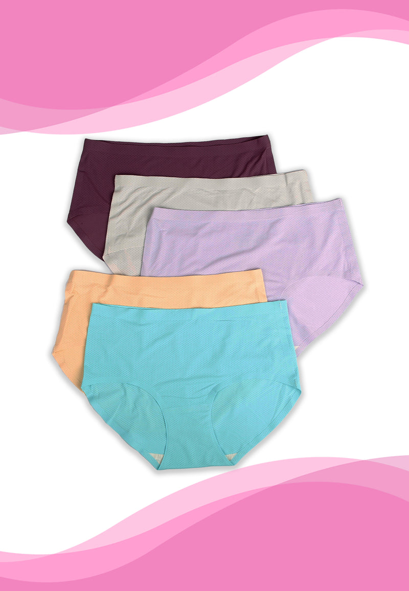 Ladies Hipster Panty Stretch Breathable Undies | Dozen