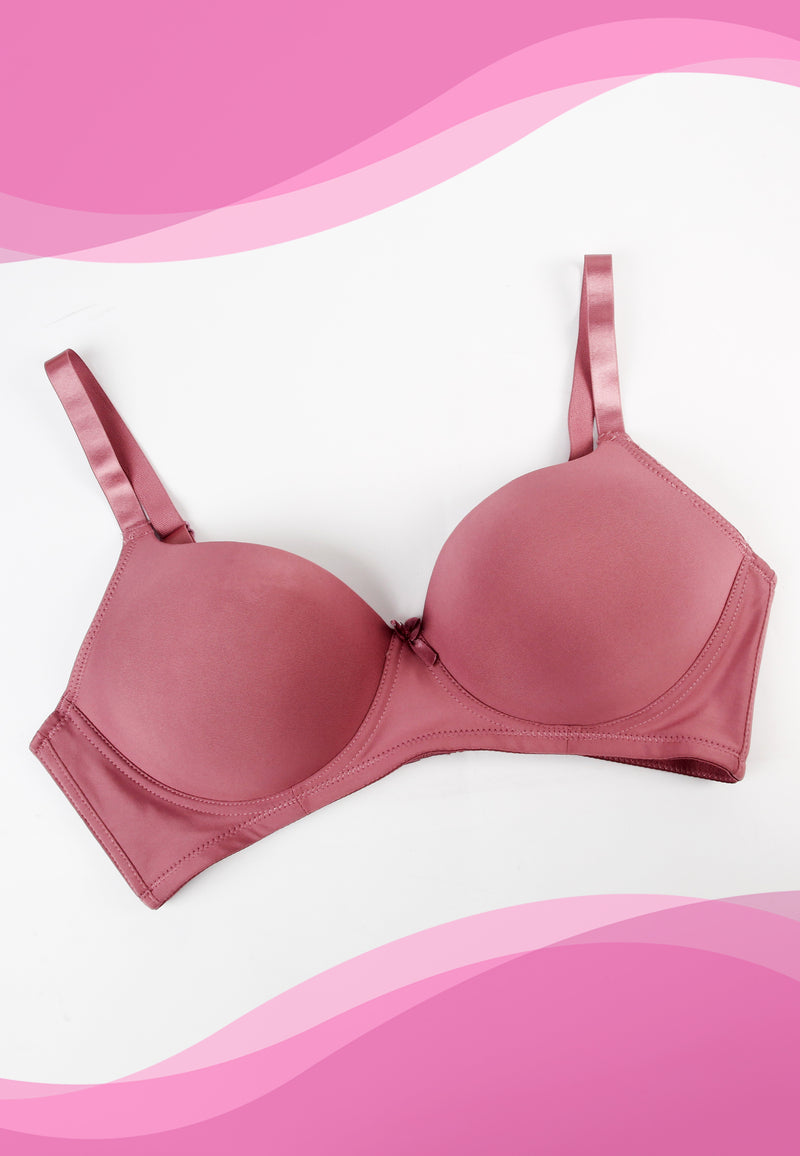 Plain Non-wire Brassiere Non-removable Straps