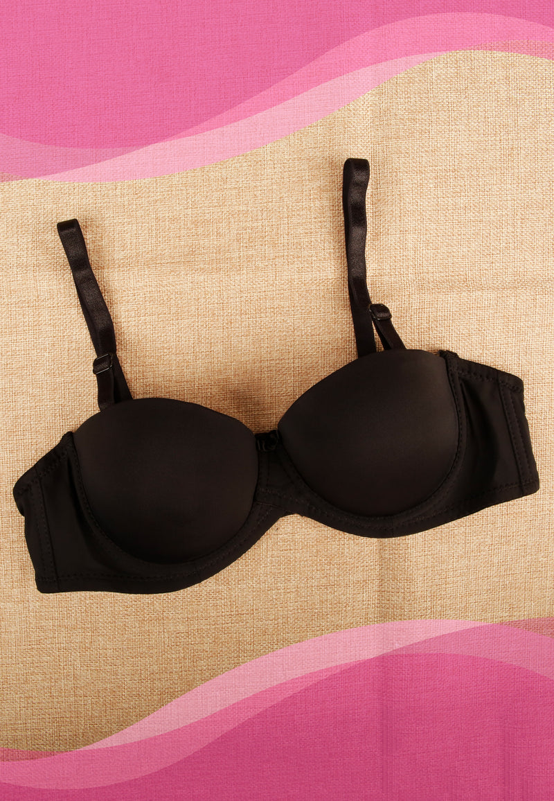 Padded Cups and Removable Straps Brassiere