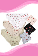 Teens Comfort Cotton Panty Minimal Designs | Dozen