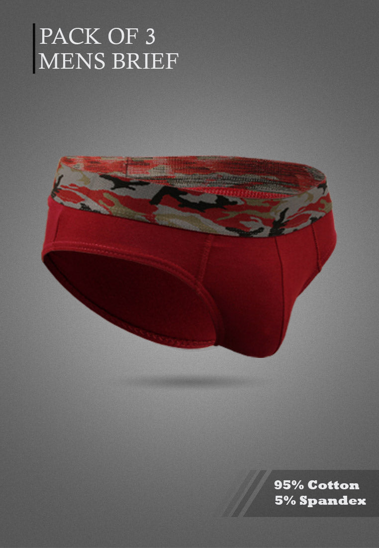 LeBrian Cotton 3-in-1 Men's Briefs