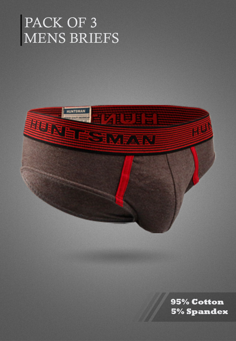 Huntsman Cotton 3-in-1 Men's Briefs