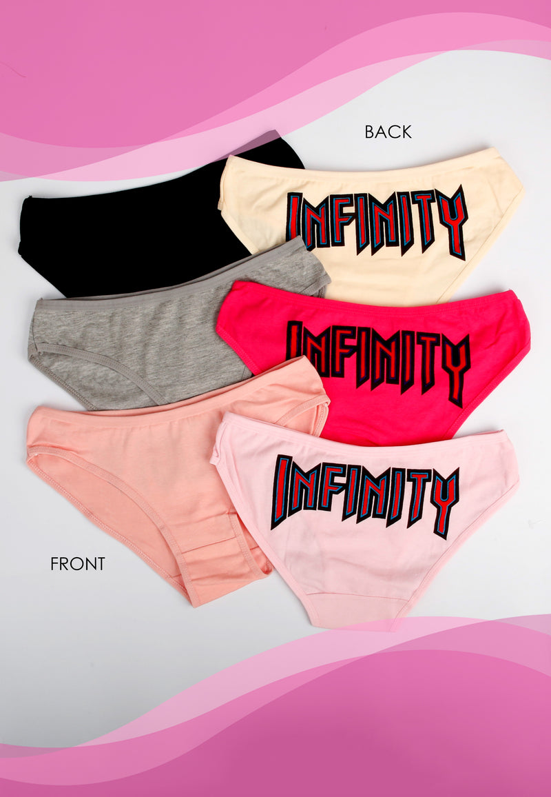 Ladies Regular Undies Comfort Stretch Infinity Panty | Dozen