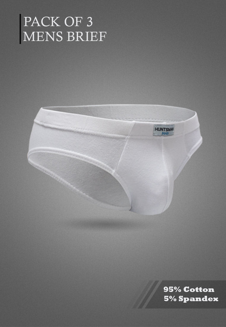 Huntsman Cotton 3-in-1 Men's Briefs