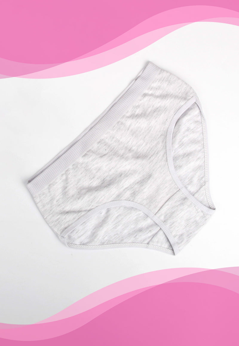 Teens Basic Cotton Plain Panty | Dozen