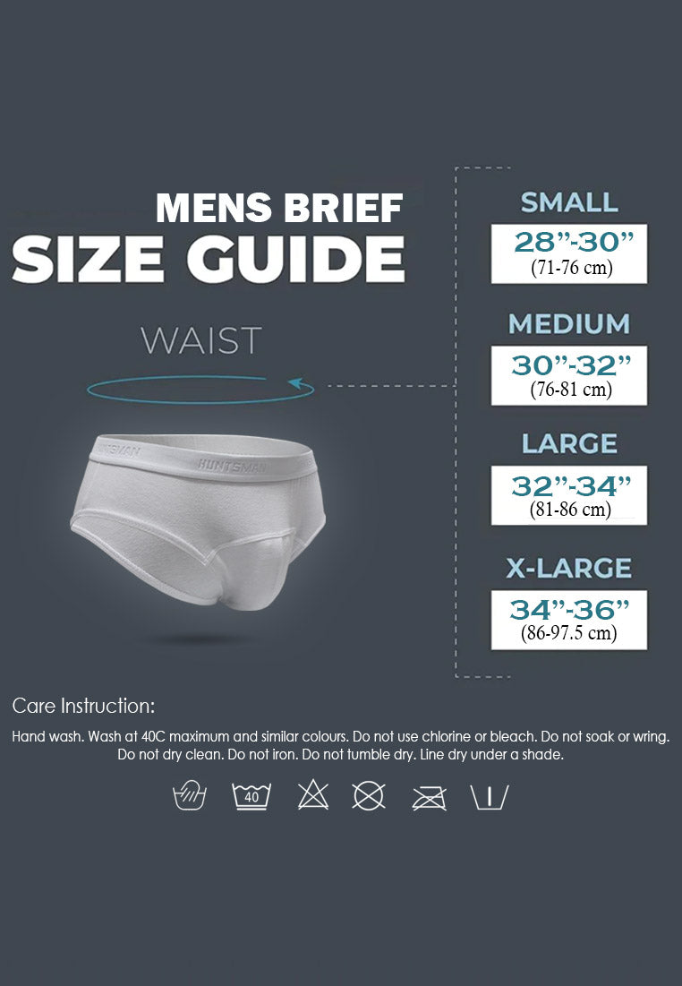 Huntsman Cotton 3-in-1 Men's Briefs