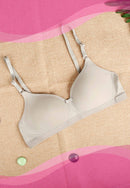 Ladies Plain Lightweight Non-wired Bra
