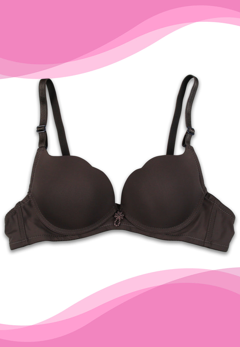 Women's Padded Underwire Removable Straps