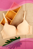 Plain Padded Bra Adjustable Strap