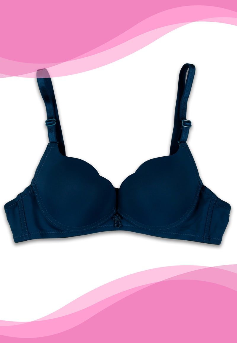 Women's Padded Underwire Removable Straps