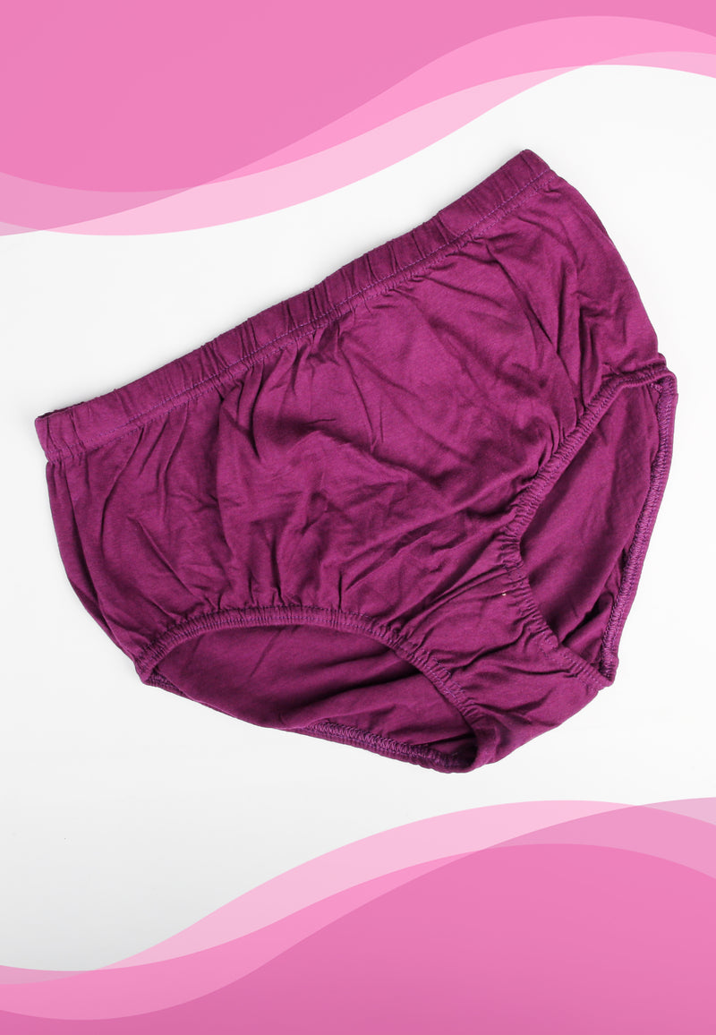 Women's Big Size Undies Plain Panty | Dozen