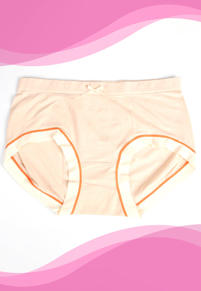 Ladies Ribbon Panty with Minimal logo Design | Dozen