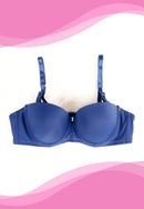 Plain Padded Underwired Strapless Brassiere