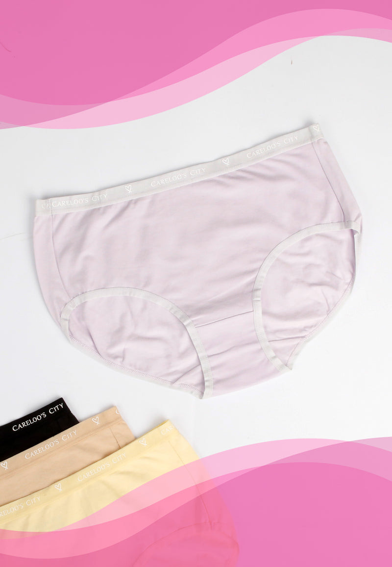 Ladies Hipster Cotton Waist Panty | Dozen