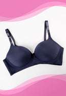 Plain Non-wire Brassiere Non-removable Straps
