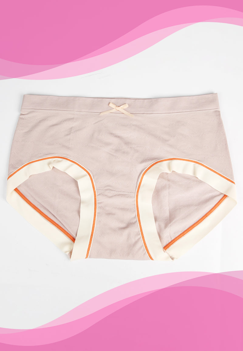 Ladies Ribbon Panty with Minimal logo Design | Dozen