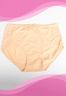 Women&#39;s Basic Pull-up Big Size Panty Ribbon | Dozen