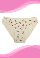 Teens Comfort Cotton Panty Minimal Designs | Dozen