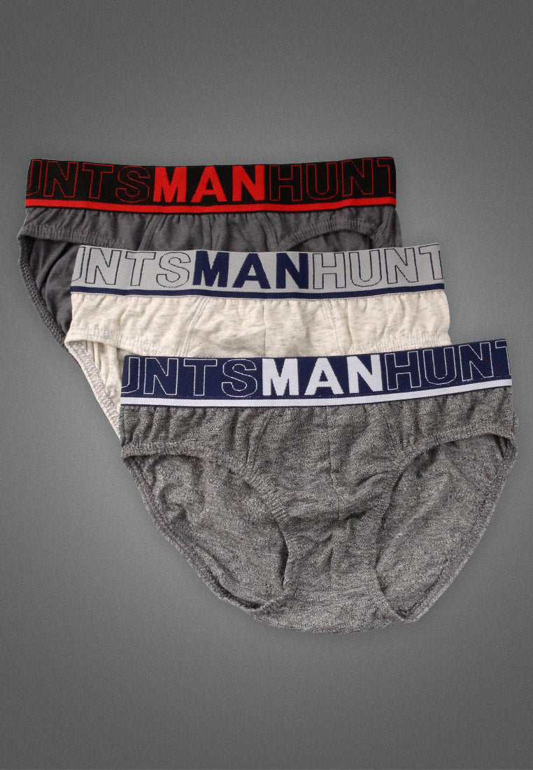 Huntsman Cotton 3-in-1 Men's Briefs