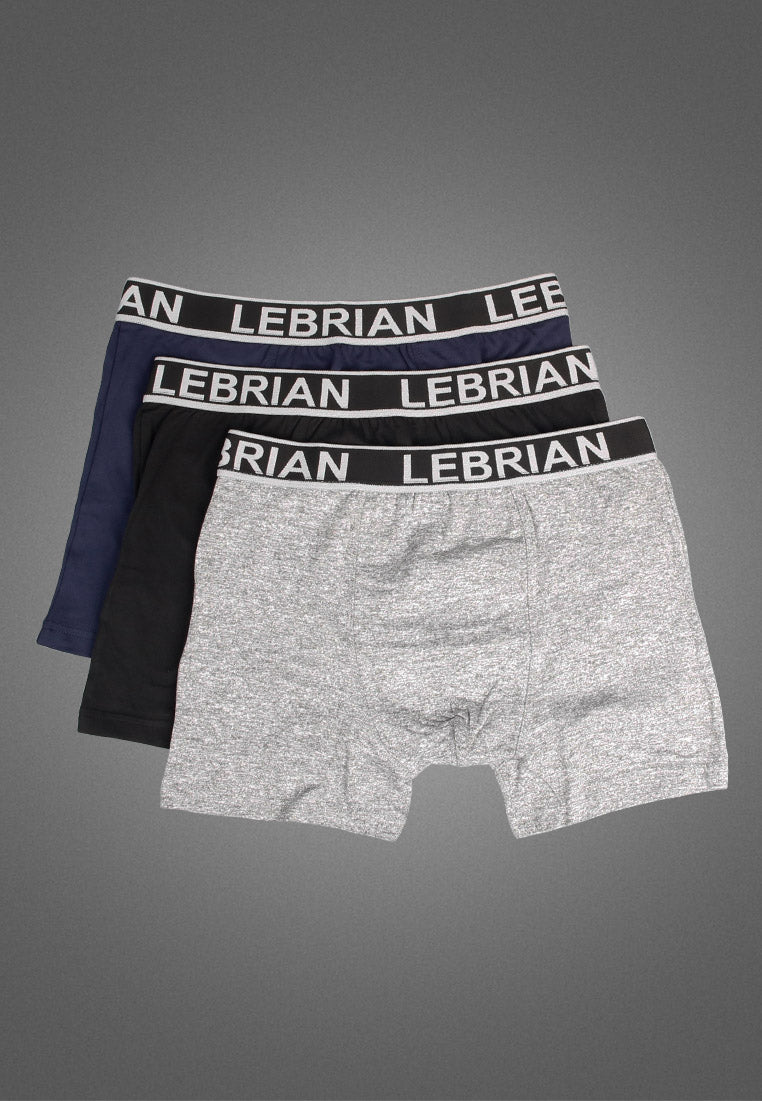 LeBrian Cotton 2-in-1 Boxer Briefs