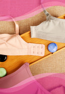 Ladies Plain Lightweight Non-wired Bra