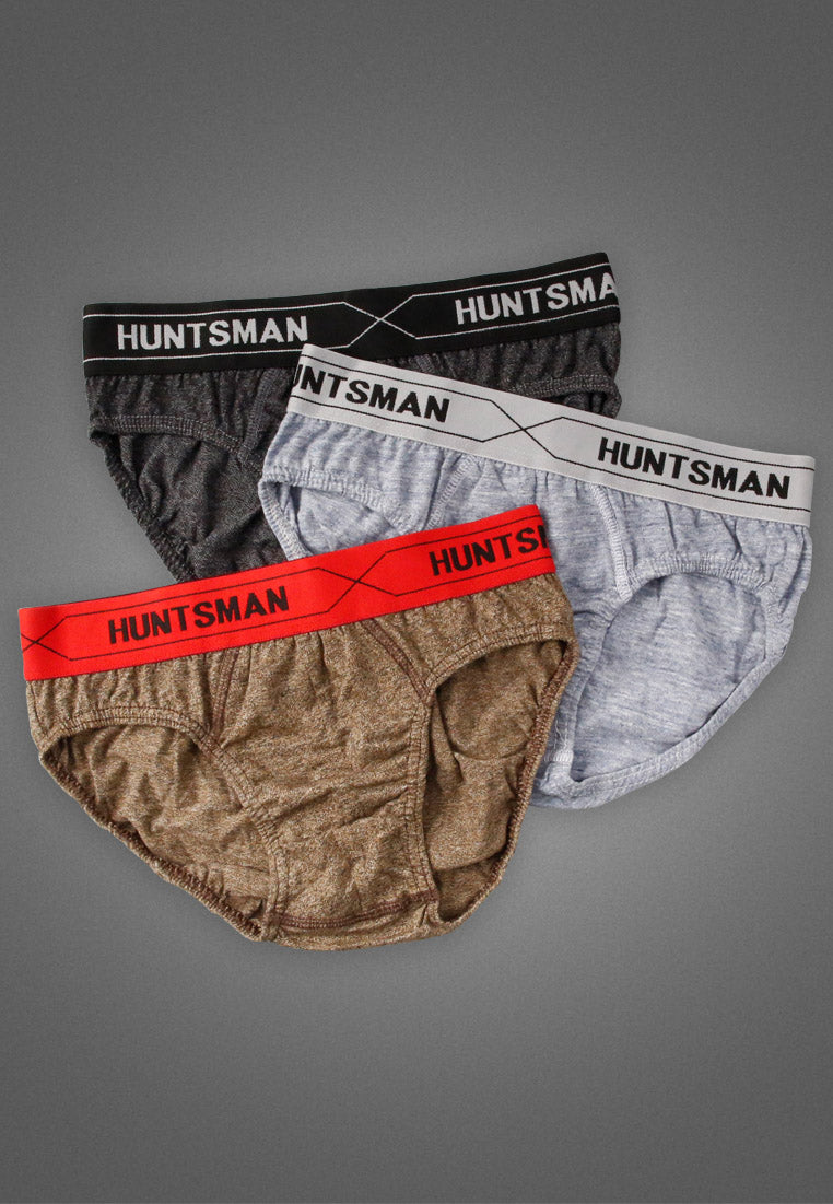 Huntsman Cotton 3-in-1 Men's Briefs