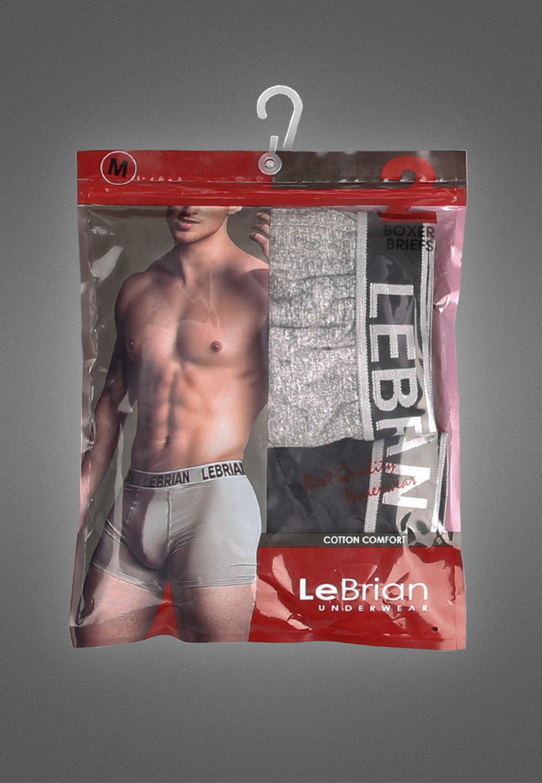 LeBrian Cotton 2-in-1 Boxer Briefs