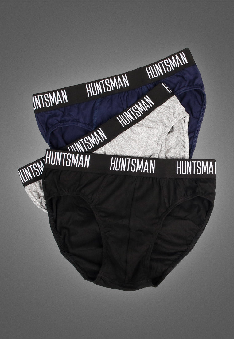 Huntsman Cotton 3-in-1 Men's Briefs