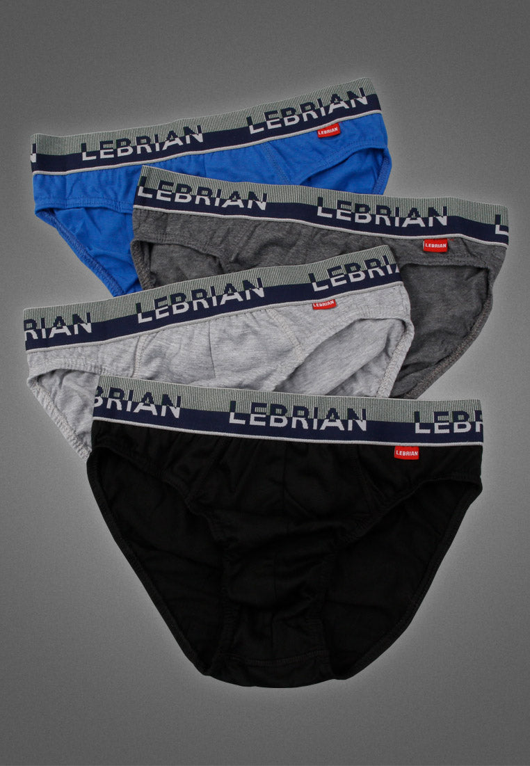 LeBrian Cotton 3-in-1 Men's Briefs