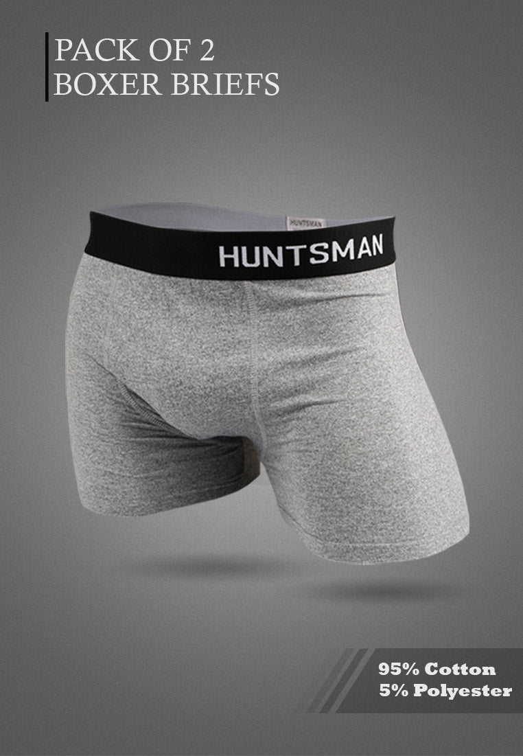 LeBrian Cotton 2-in-1 Boxer Briefs