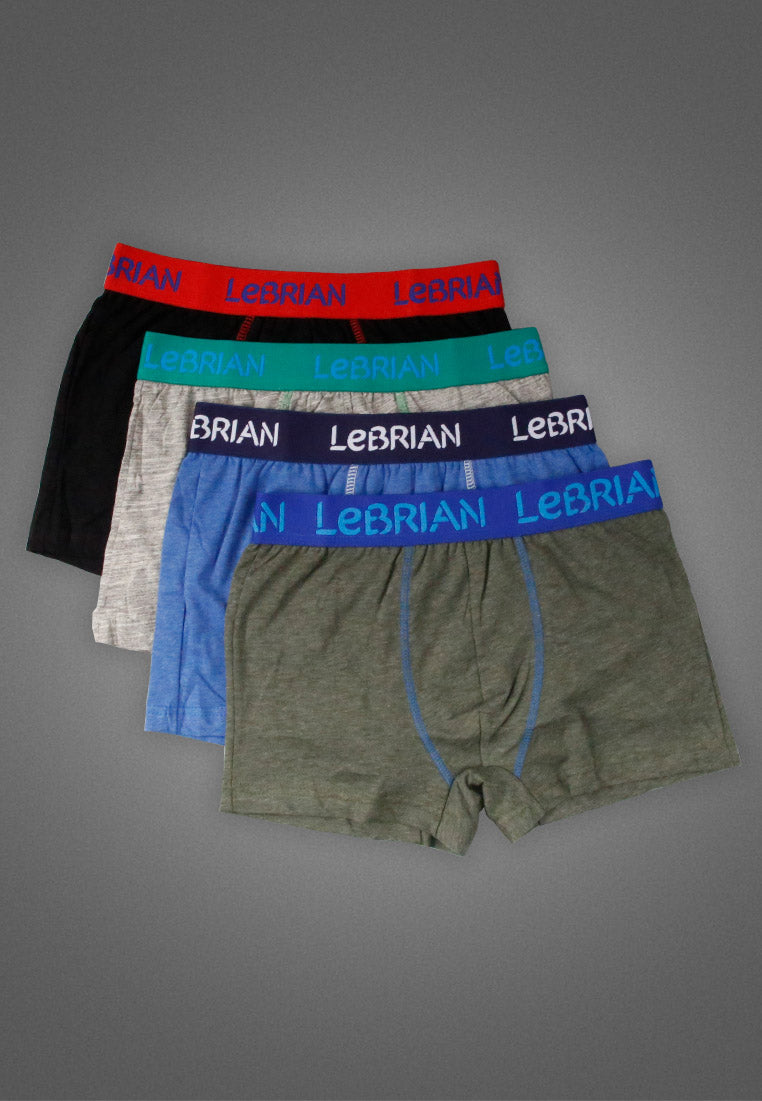 LeBrian Cotton 2-in-1 Boxer Briefs