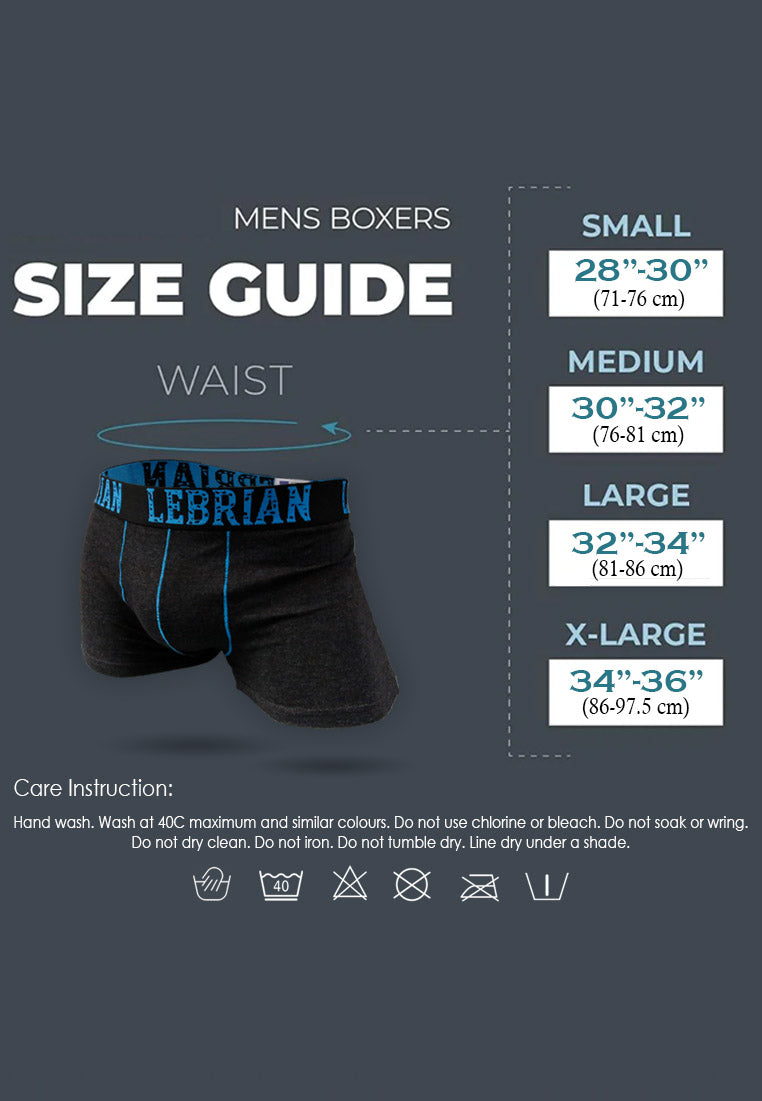 LeBrian Cotton 2-in-1 Boxer Briefs