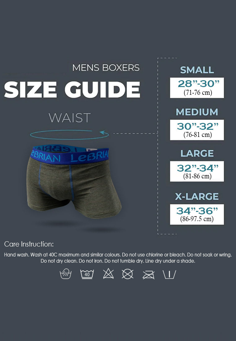 LeBrian Cotton 2-in-1 Boxer Briefs