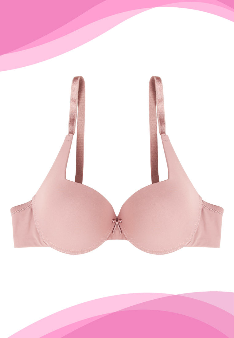 T-Shirt Padded Cups Push-Up Underwire Bra