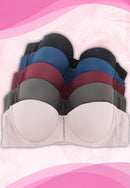 Strapless Bandeau Underwire Bra