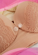 Lace Maternity/Nursing Soft-Cups Non-Wire Bra