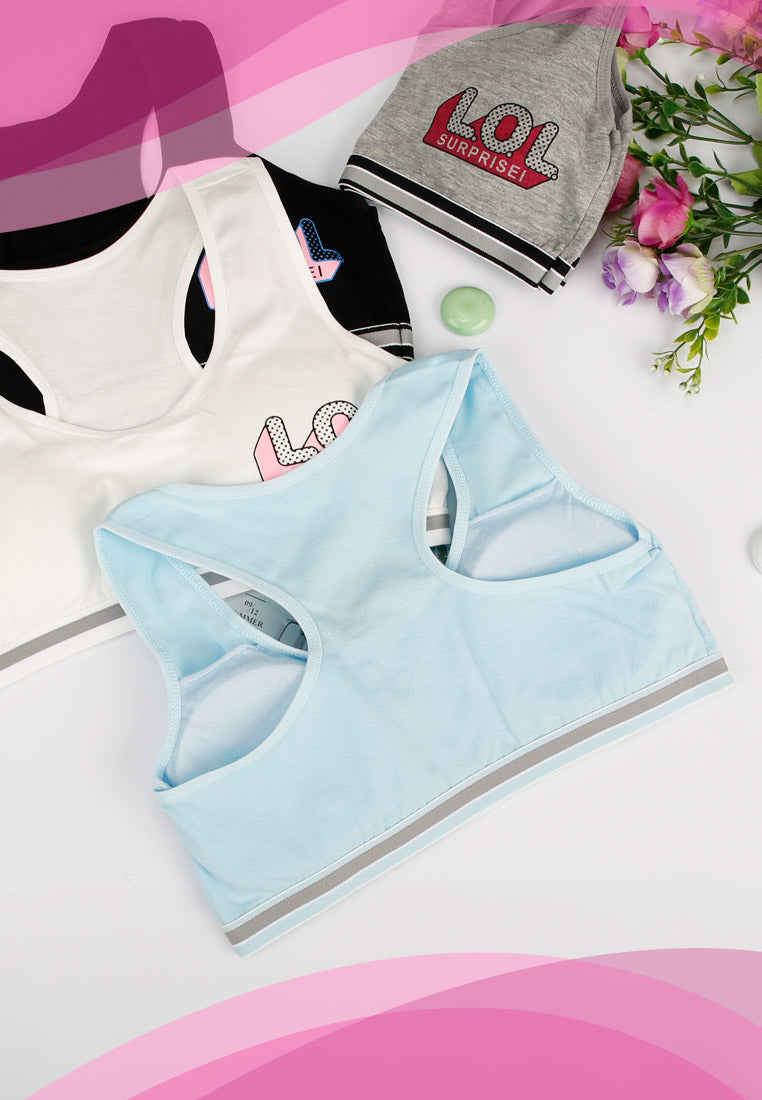 Soft Cotton Padded Sando Teens Trainer Baby Bra