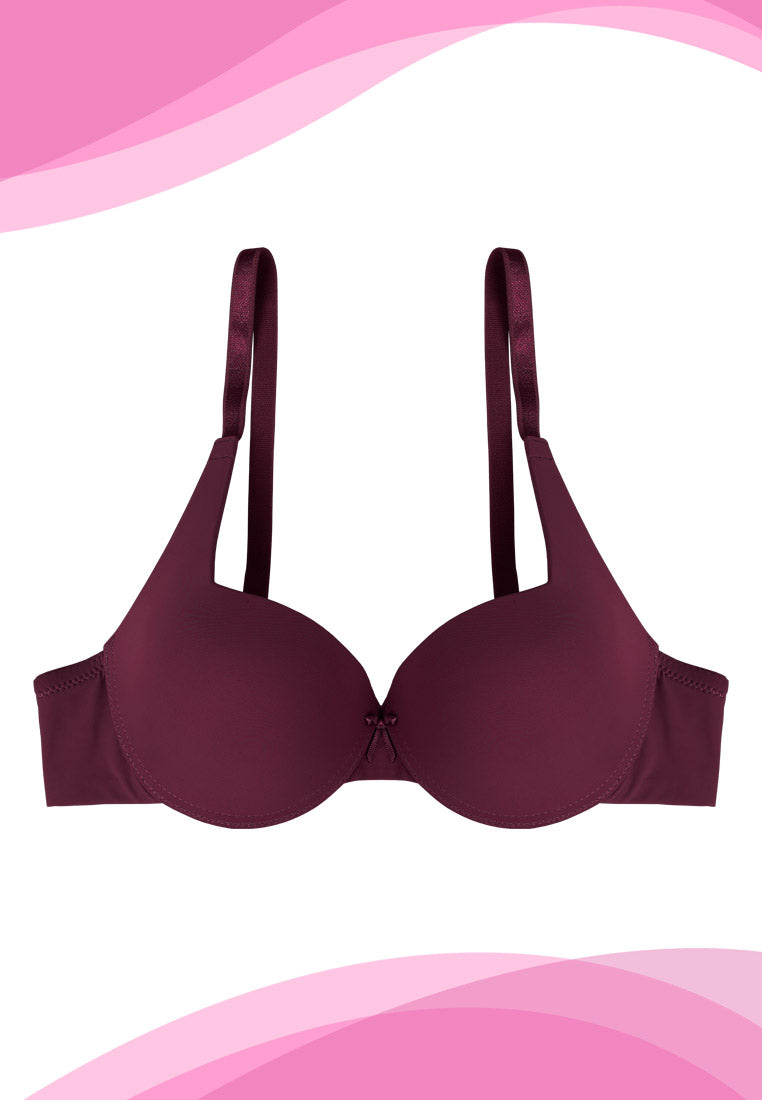 T-Shirt Padded Cups Push-Up Underwire Bra