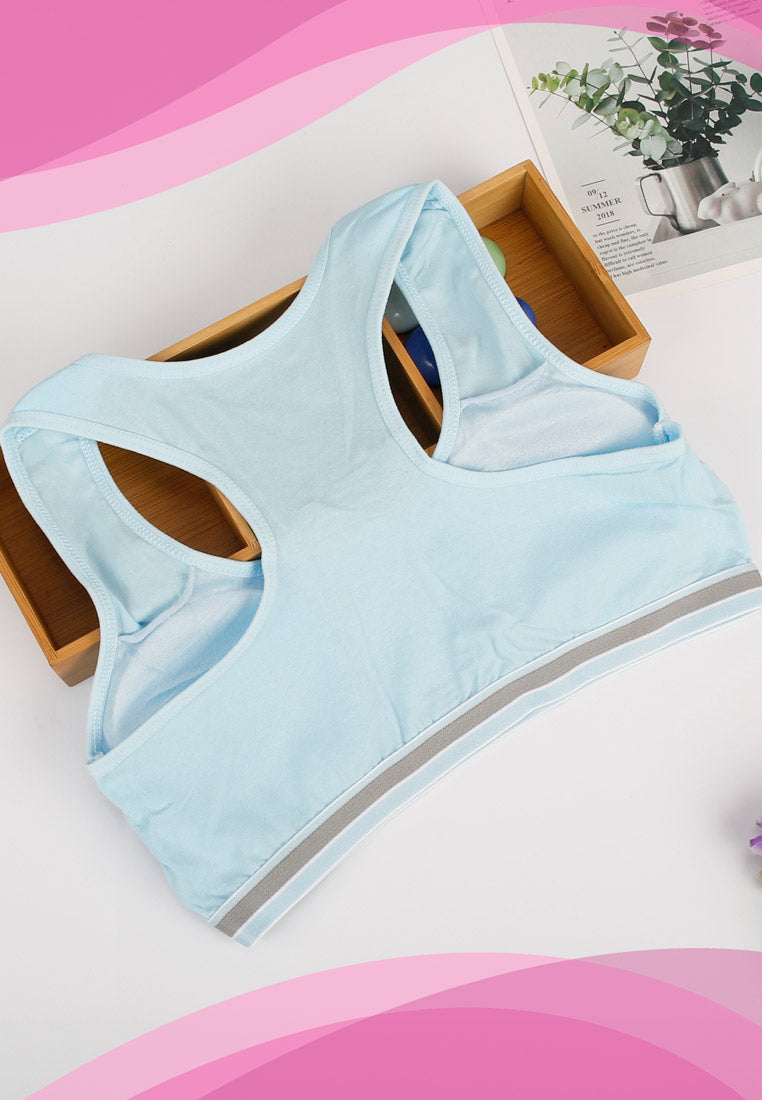 Soft Cotton Padded Sando Teens Trainer Baby Bra