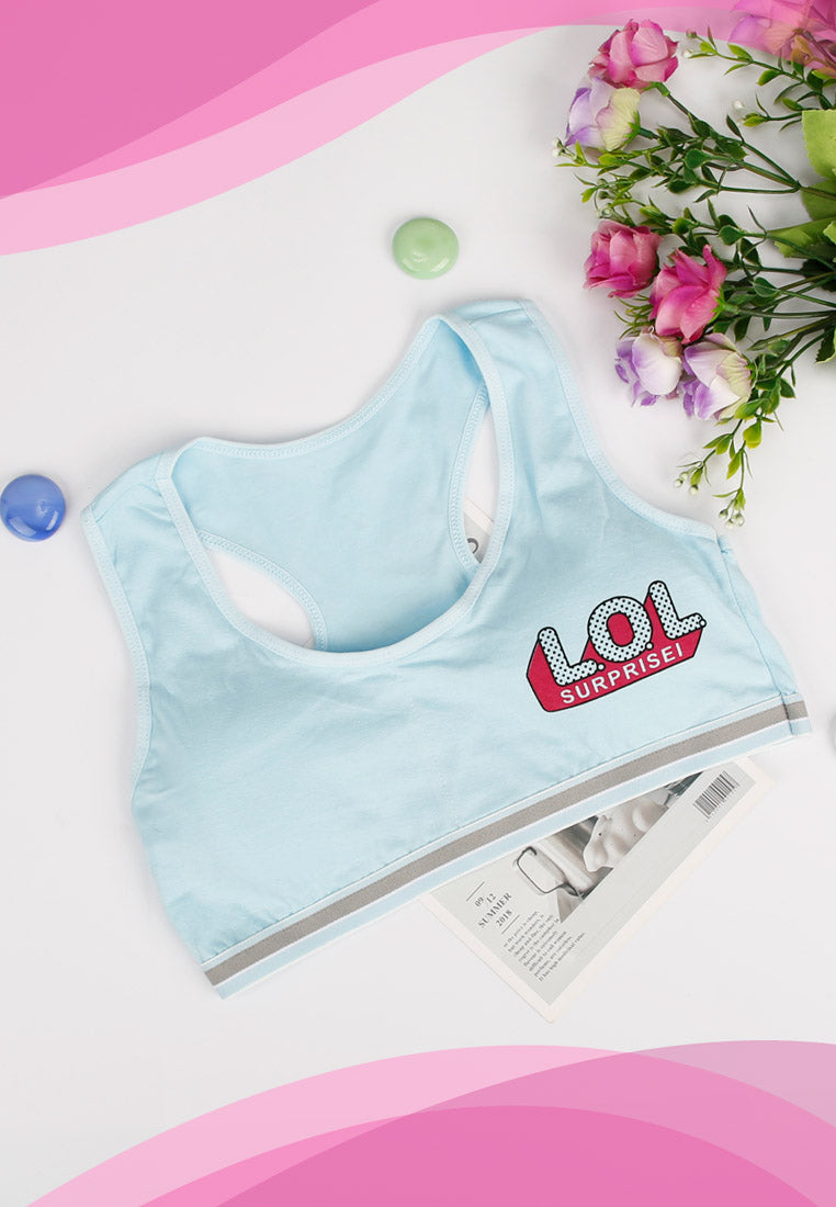 Soft Cotton Padded Sando Teens Trainer Baby Bra