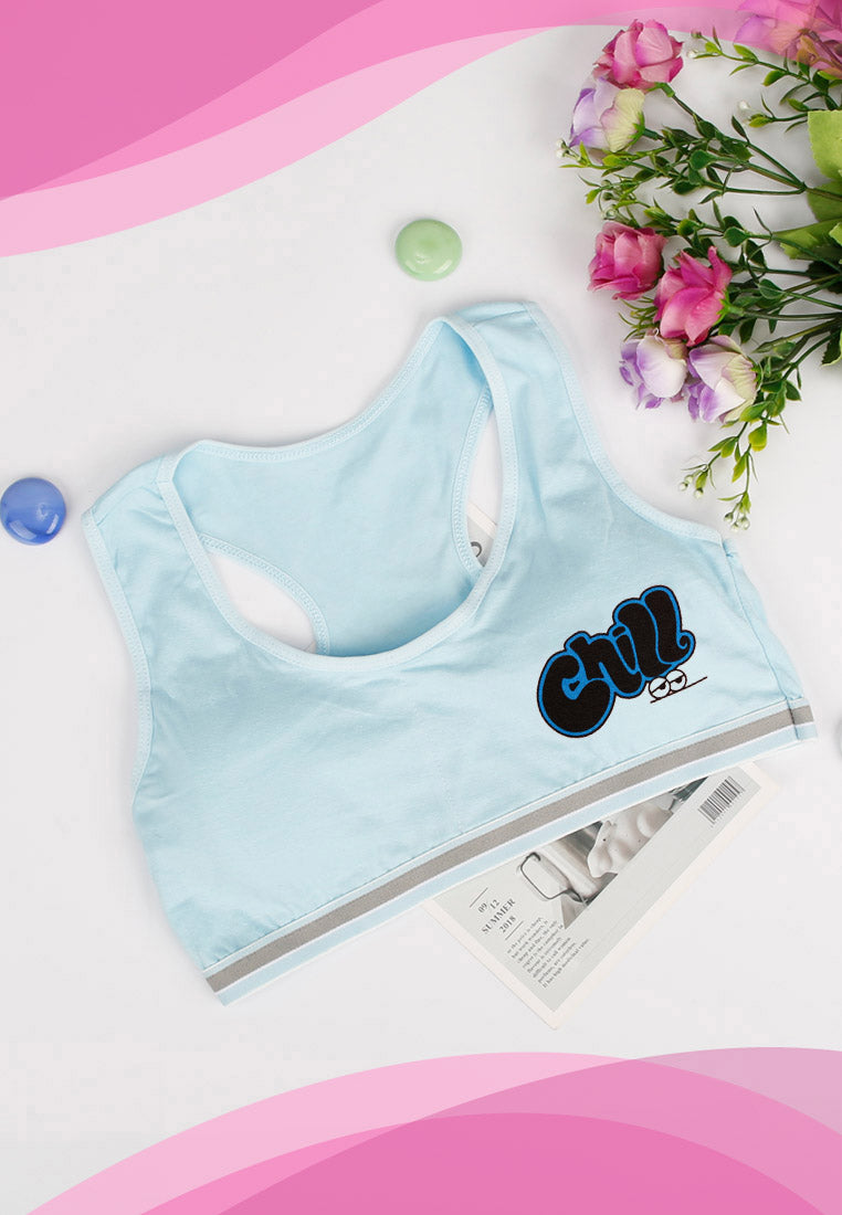 Soft Cotton Padded Sando Teens Trainer Baby Bra