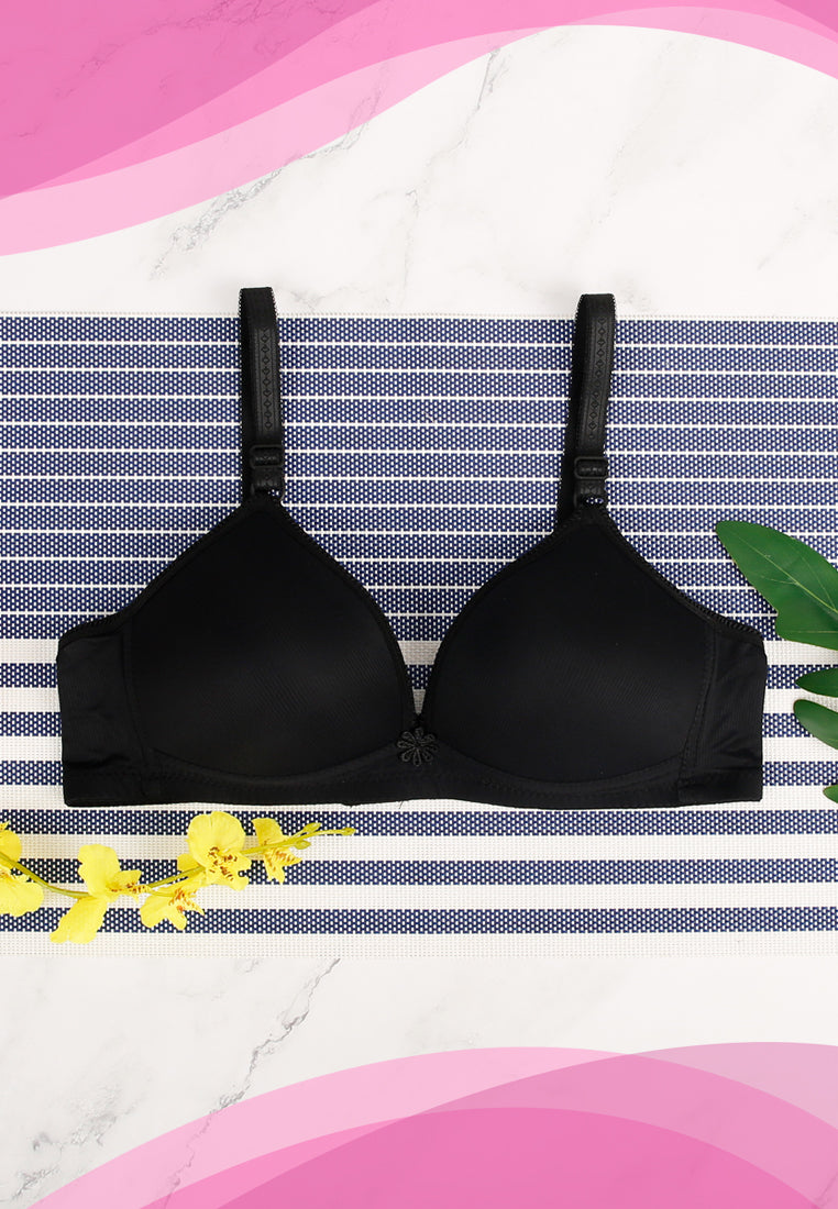 Padded Cups Molded Non-Wire Bra