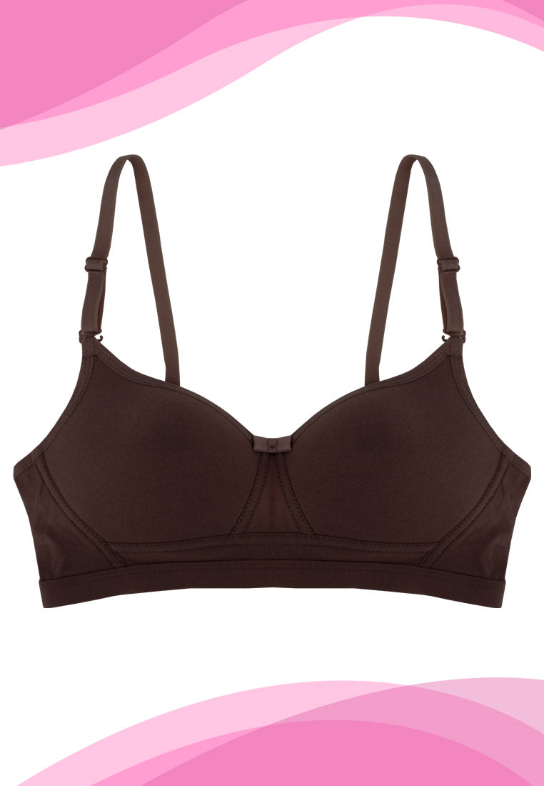 Lightweight Cotton Thin Padded Non-Wire Bra