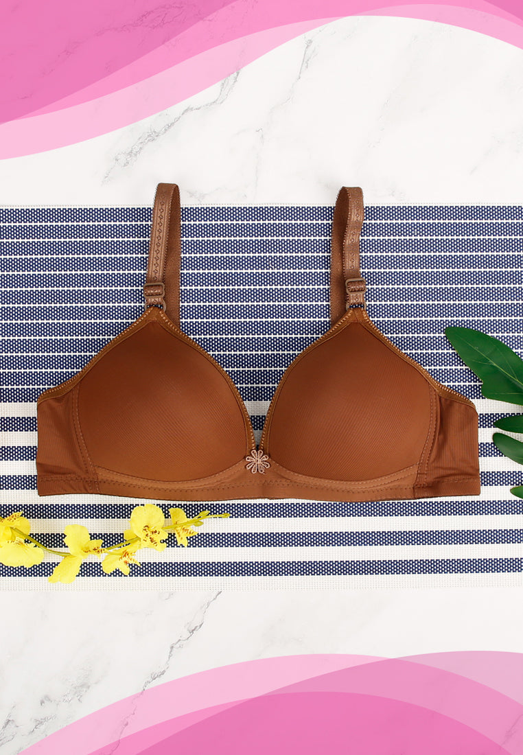 Padded Cups Molded Non-Wire Bra